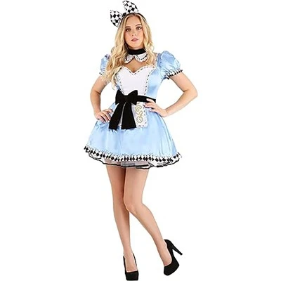 Sexy ženy v kostýme Alice v krajine zázrakov